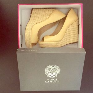 Vince Camuto 'Totsi' Peep Toe Espadrille Wedge